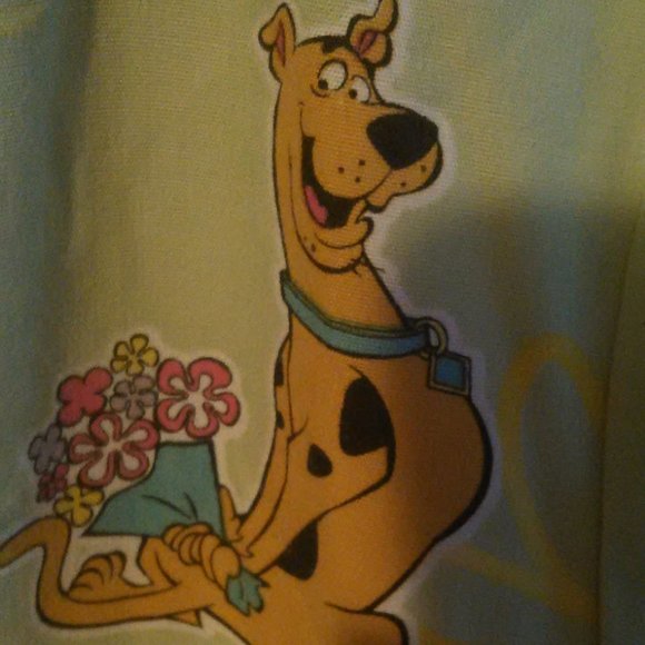 Adorable Scooby Doo Scrub Top Size S - Picture 4 of 8